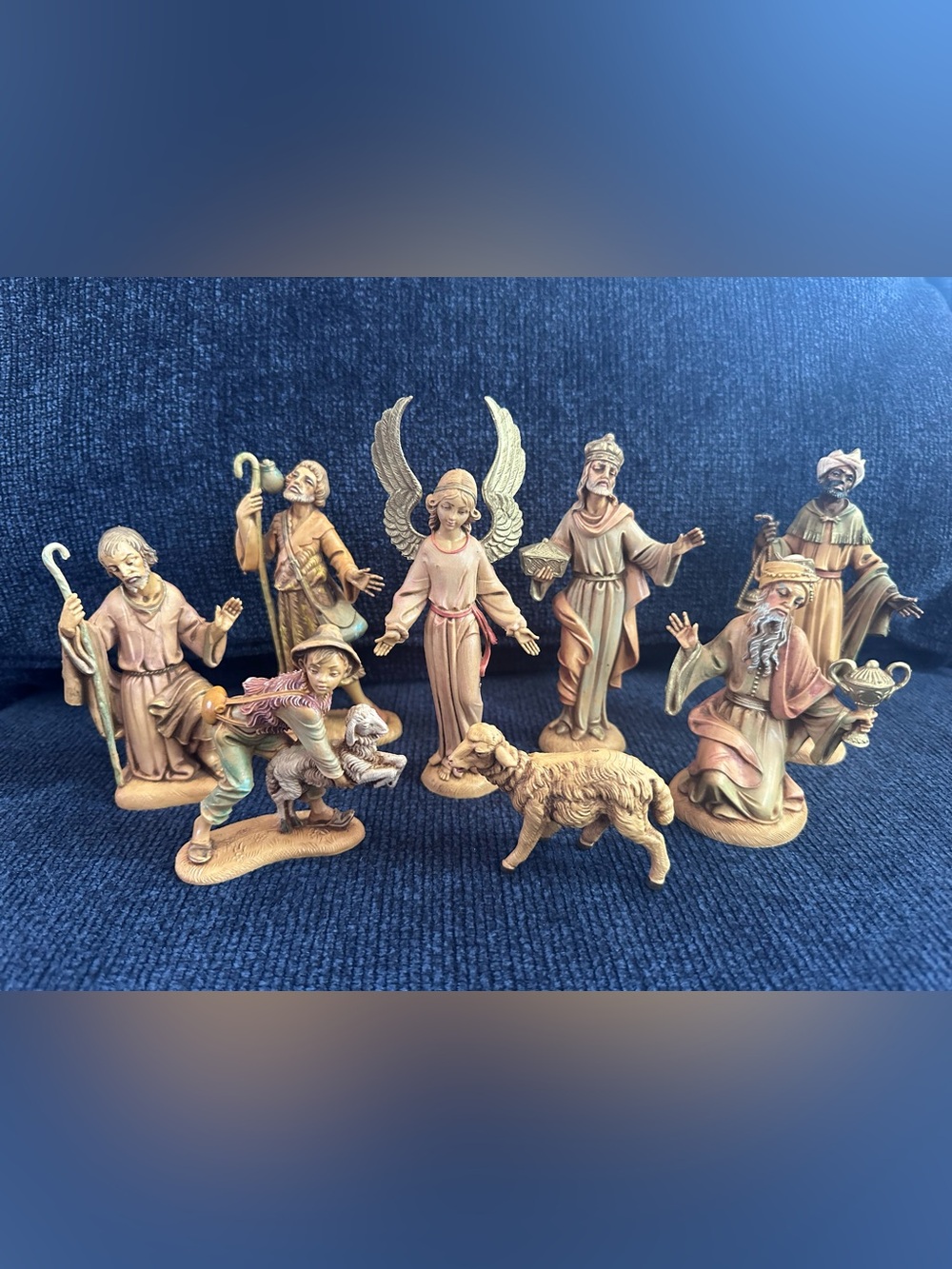 Vintage Fontanini Italian Nativity Figurines - Lot of 8